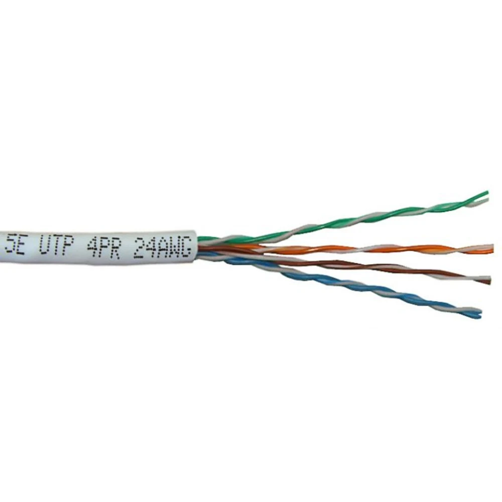 Кабель Кабель NEOMAX [NM10101] U/UTP cat.5e 4 пары (305 м) 0.51 мм (24 AWG) Медь, PVC Fluke Tested