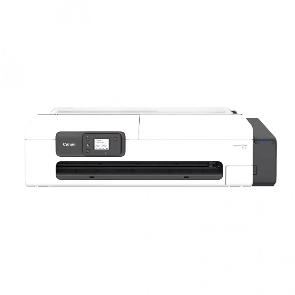 Широкоформатный принтер, Canon, imagePROGRAF TC-21, 7055C003AA, 24" 4 цвета (610 мм, A1), BK/C/M/Y, 1 ГБ, Диаметр втулки: 2" (50,8 мм), JPEG, PDF, HP-GL/2, HP RTL, USB, Wi-Fi, Ethernet