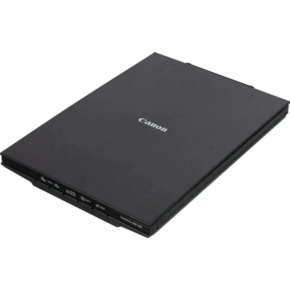 Сканер, Canon, CANOSCAN LIDE 400, 2996C010AA, Планшетный, 2400 x 2400 DPI, USB2.0 Mini-B, 4 кнопки, Питание через USB-порт