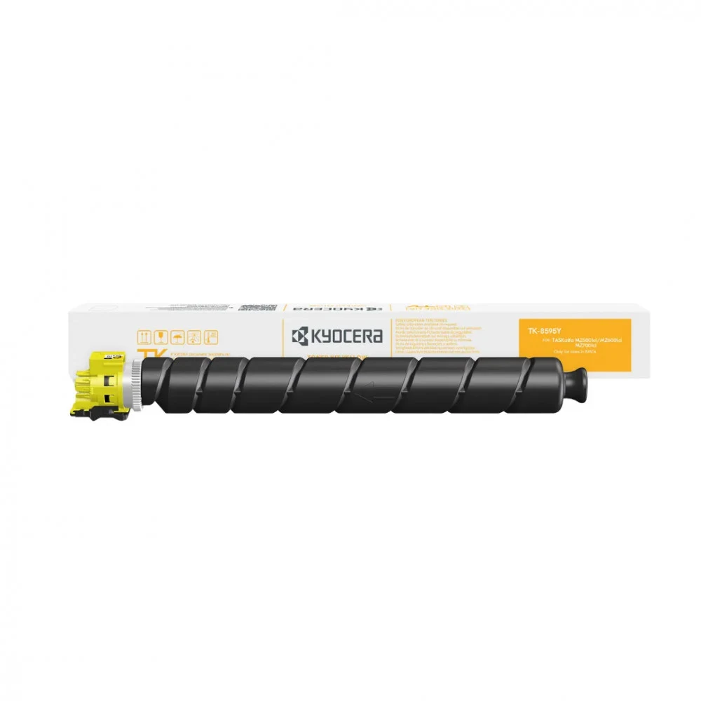 Тонер-картридж TK-8595Y 24 000 стр. Yellow для TASKalfa MZ5001ci/ MZ6001ci/ MZ7001ci