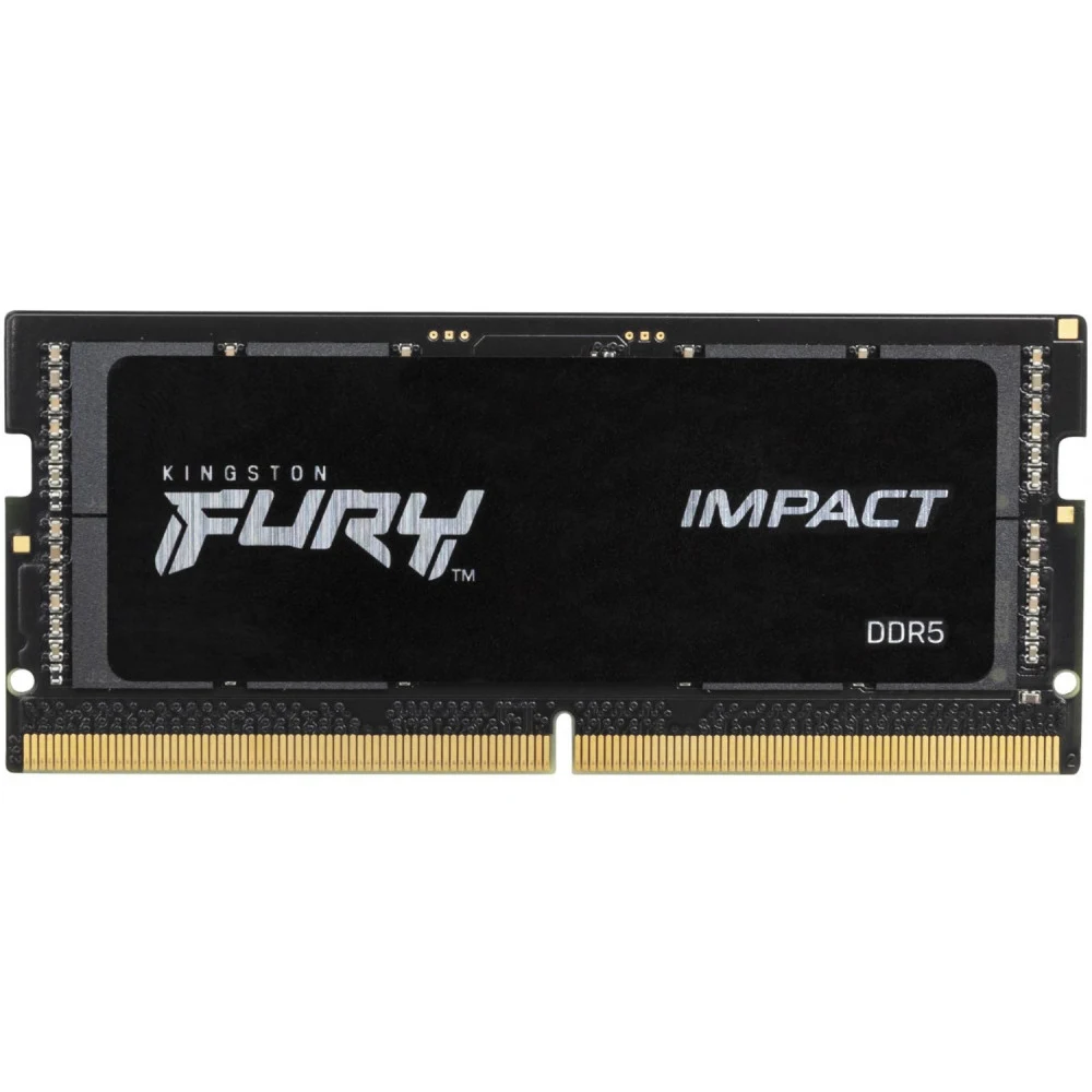 ОЗУ для ноутбука Kingston Fury Impact SO DIMM DDR5, 16GB DDR5 5600MT/s Non ECC SODIMM, CL40, KF556S40IB-16