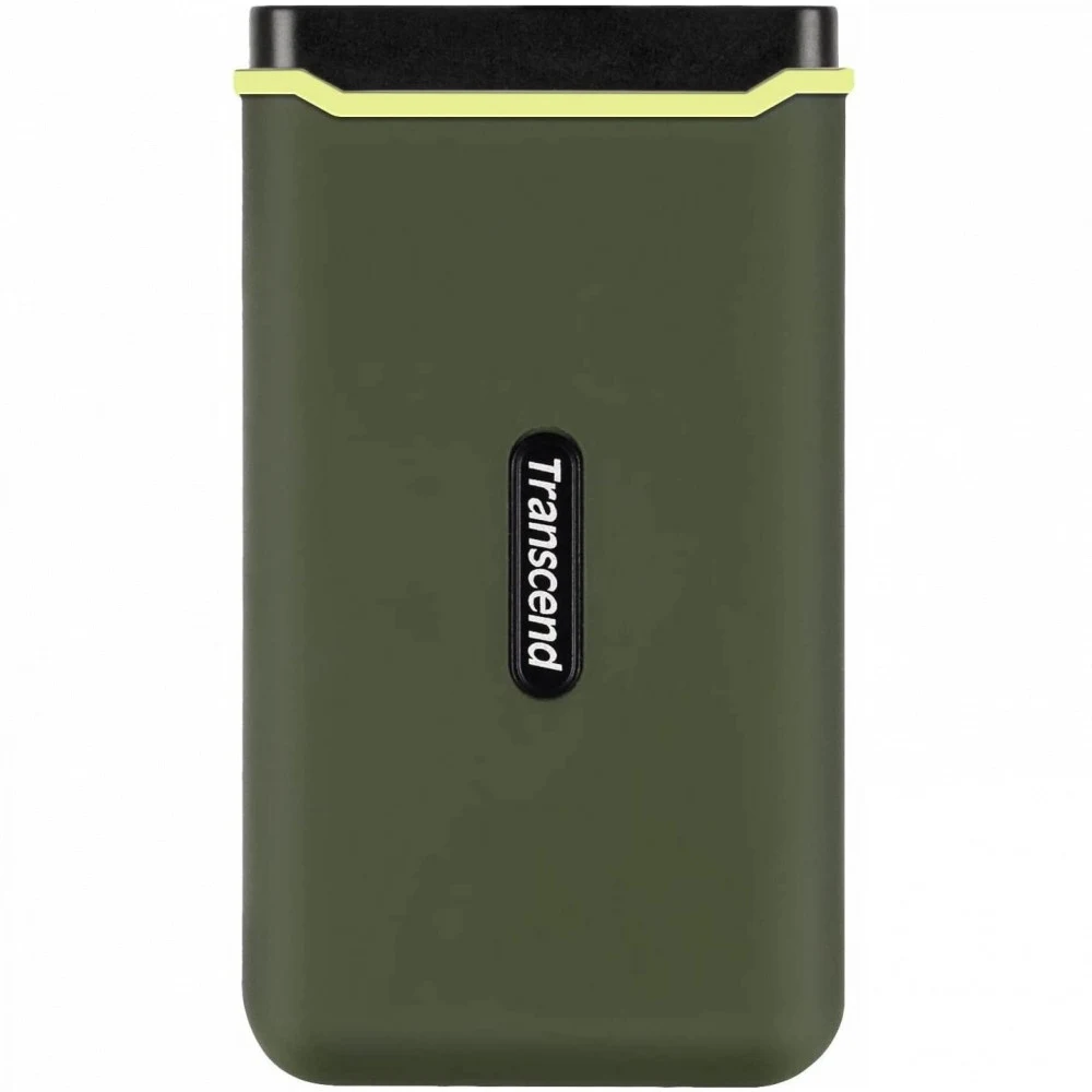 Transcend External SSD ESD380C, 1000GB, Type-C, USB 3.2 Gen2, R/W 2000/2000MB/s, 97x54x13mm, два кабеля в комплекте Transcend ESD380C — это портативный твердотельный накопитель, исполненный в прочно
