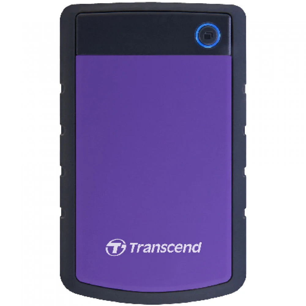 Transcend StoreJet 25H3 — это внешний жесткий диск, который не только надежно защищен от ударов, но и оснащен высокоскоростным интерфейсом USB 3.1 Gen 1 для молниеносной передачи файлов. Забудьте о