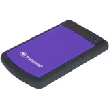Portable HDD 4TB Transcend StoreJet 25H3 (Purple), Anti-shock protection, One-touch backup, USB 3.1 Gen1, 132x81x25mm, 298g /3 года/