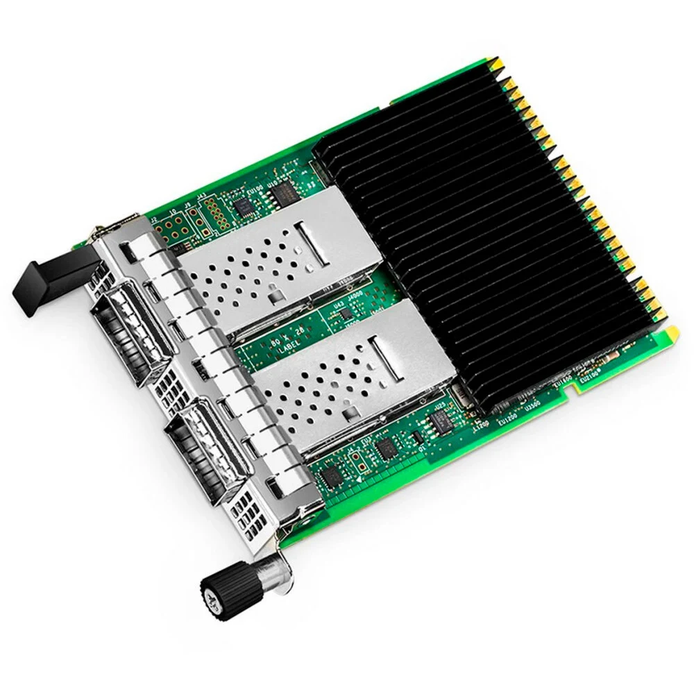 Сетевая карта/ NVIDIA ConnectX-7 OCP3.0 SFF Adapter Card, 200GbE (default mode) / NDR200 IB, Dual-port QSFP112, Multi-Host and Socket Direct capable, PCIe 5.0 x16, Crypto Disabled, Secure Boot Enabl