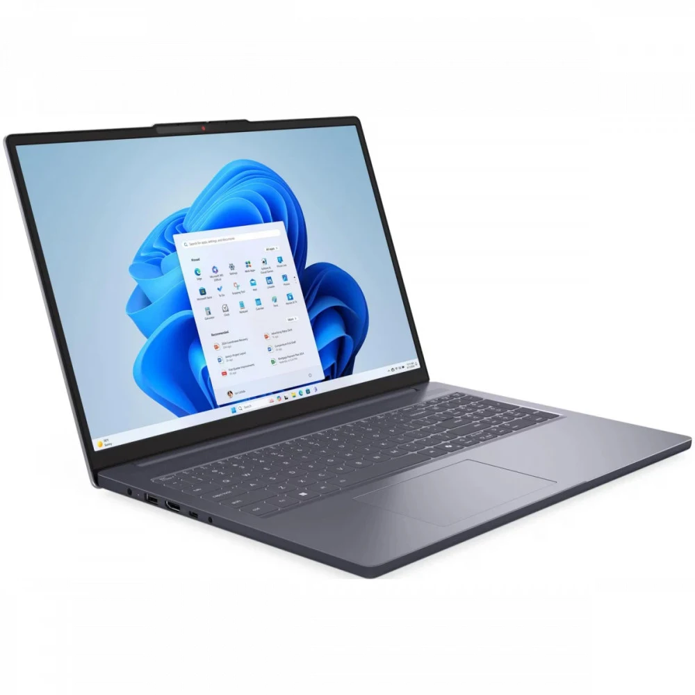 Ноутбук Lenovo IdeaPad Slim 3 16IRH10 Core i5 13420H 16Gb SSD512Gb Intel UHD Graphics 16" IPS WUXGA (1920x1200) без ОС grey WiFi BT Cam (83K2008NPS)