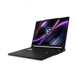 Ноутбук, MSI, Raider 16 HX B2WI-057XKZ, MS-2651, 9S7-265122-057, 16", QHD+ 2560x1600, OLED, 240Hz, Intel Core Ultra 7 251HX, 16GB DDR5, 1TB SSD Gen5, NVIDIA GeForce RTX5080, 16GB GDDR7, Win 11, Черн