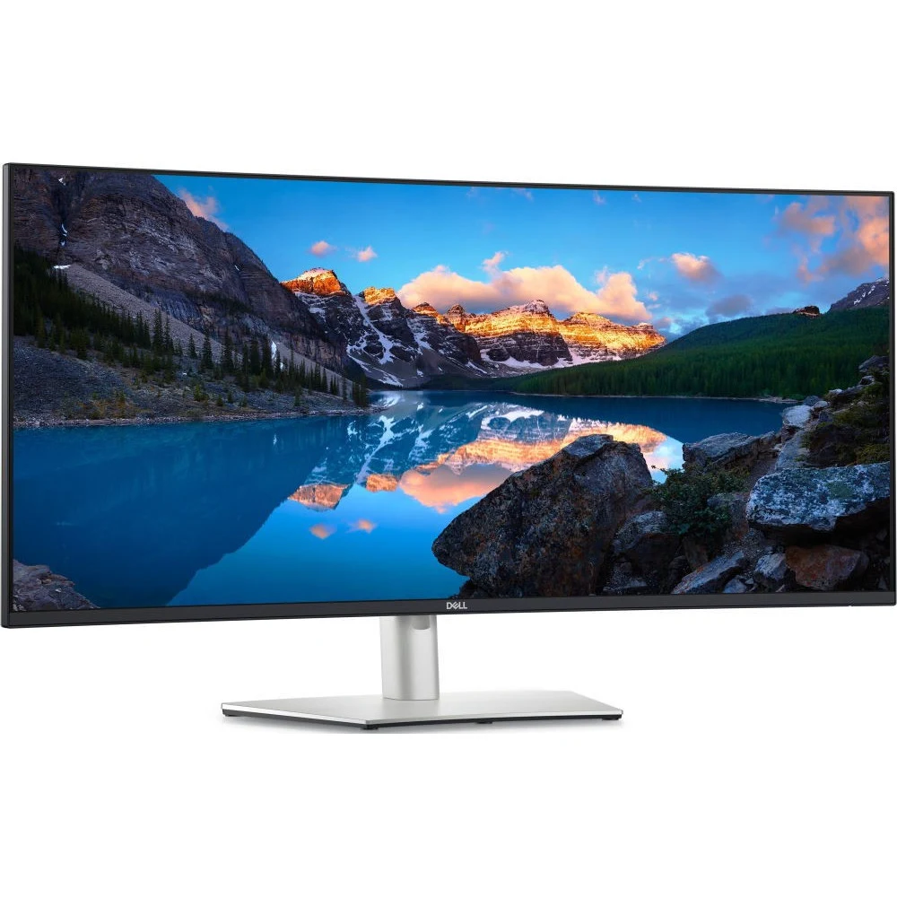 Dell Display 39.7" U4021QW (5120 x 2160) CURVED EUR, adjustment height, IPS,LED ,1000:1, 5s, 21:9, 2 x HDMI 2.0, DP 1.4, USB Type-C, 5 x USB 3.2, Thunderbolt 3 with PD 90W, Audio, RJ45, 3Y