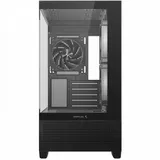 Корпус MiniTower Deepcool CG380 3F black (mATX, без БП, 2xUSB Type-A+USB Type-C) (R-CG380-BKAGM3-G)