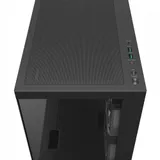 Корпус MiniTower Deepcool CG380 3F black (mATX, без БП, 2xUSB Type-A+USB Type-C) (R-CG380-BKAGM3-G)