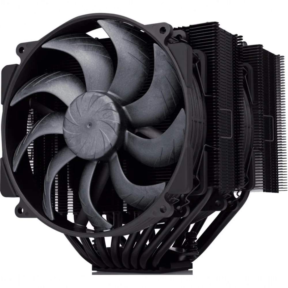 Кулер для процессора/ CPU Cooler Noctua NH-D15 G2 chromax.black (228W, 4-pin PWM, 168mm, Al/Cu, 8x6mm, 2x140mm, 91.5CFM, 24.8dBA, 1500RPM, S: 1851/1700/1200/115X, AM5/AM4, Black)