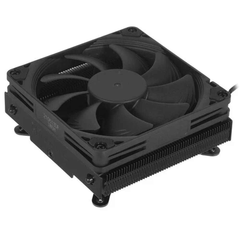 Кулер для процессора/ CPU Cooler Noctua NH-L9i chromax.black (59W, 4-pin PWM, 37mm, Al/Cu, 2x6mm, 1x92x92x14mm, 33.84CFM, 23.6dBA, 2500RPM, S: 1200/115x, Black)