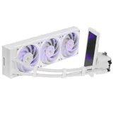 Водяное охлаждение для процессора/ Water Cooling System Thermalright Trofeo Vision 360 (360mm, LED, White, ARGB/ Fans: 3x120mm, 69CFM, 27dBA, 2150RPM/ Pump height 102mm, 6400RPM, Rad thickness 27mm/
