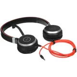 Гарнитура Jabra Evolve 40 MS Stereo, 2.15m, Black