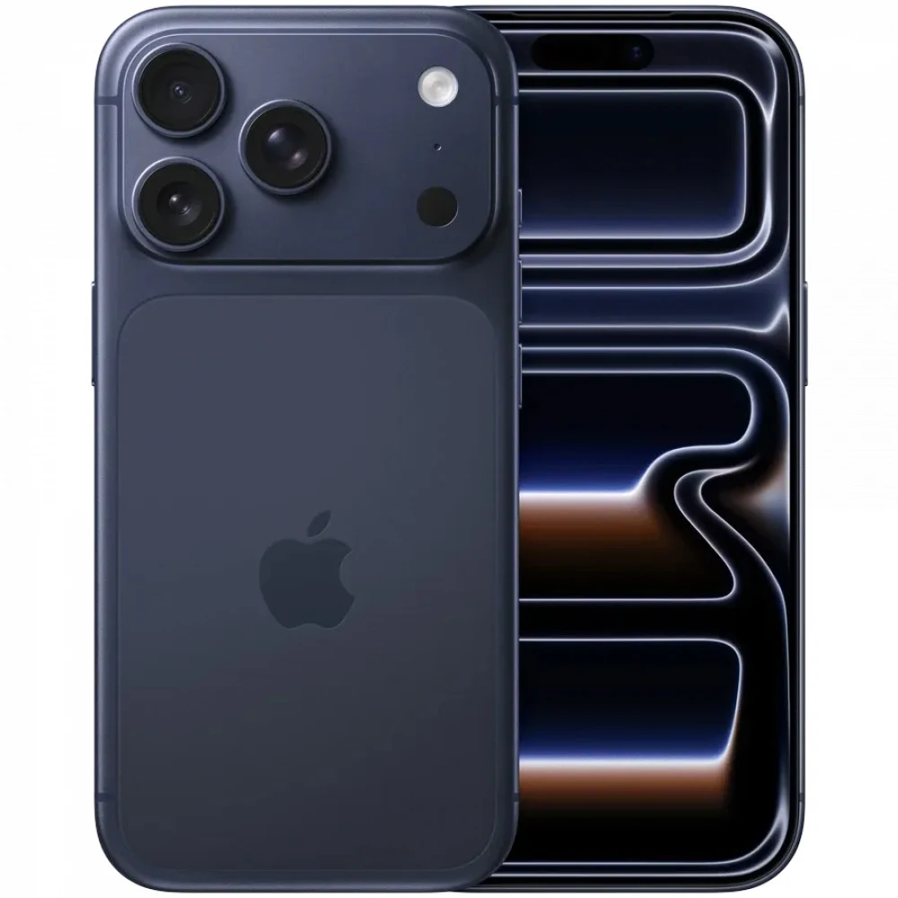 Смартфон Apple iPhone 17 Pro, A19 Pro 12/1TB, 6.3"OLED, 2622x1206, BT6.0, NFC, SIM+eSIM, Deep Blue