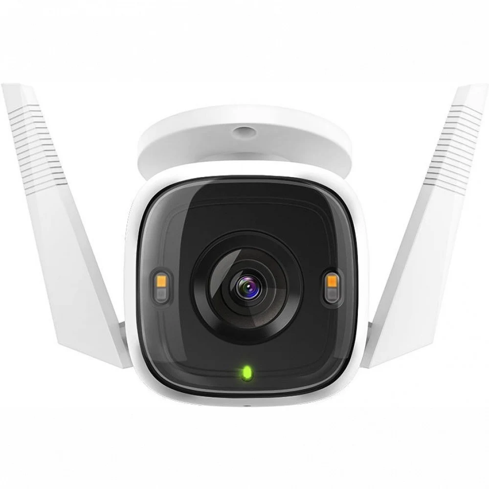 TP-Link Tapo C320WS, Уличная Wi-Fi камера, разрешение 25601440 (2K), Wi-Fi 2,4 ГГц, 2T2R, 2 внешние антенны, 1 порт Ethernet, microSD ёдо 256 ГБ), Tapo, IP66 ● Кристально чистое изображение благодар