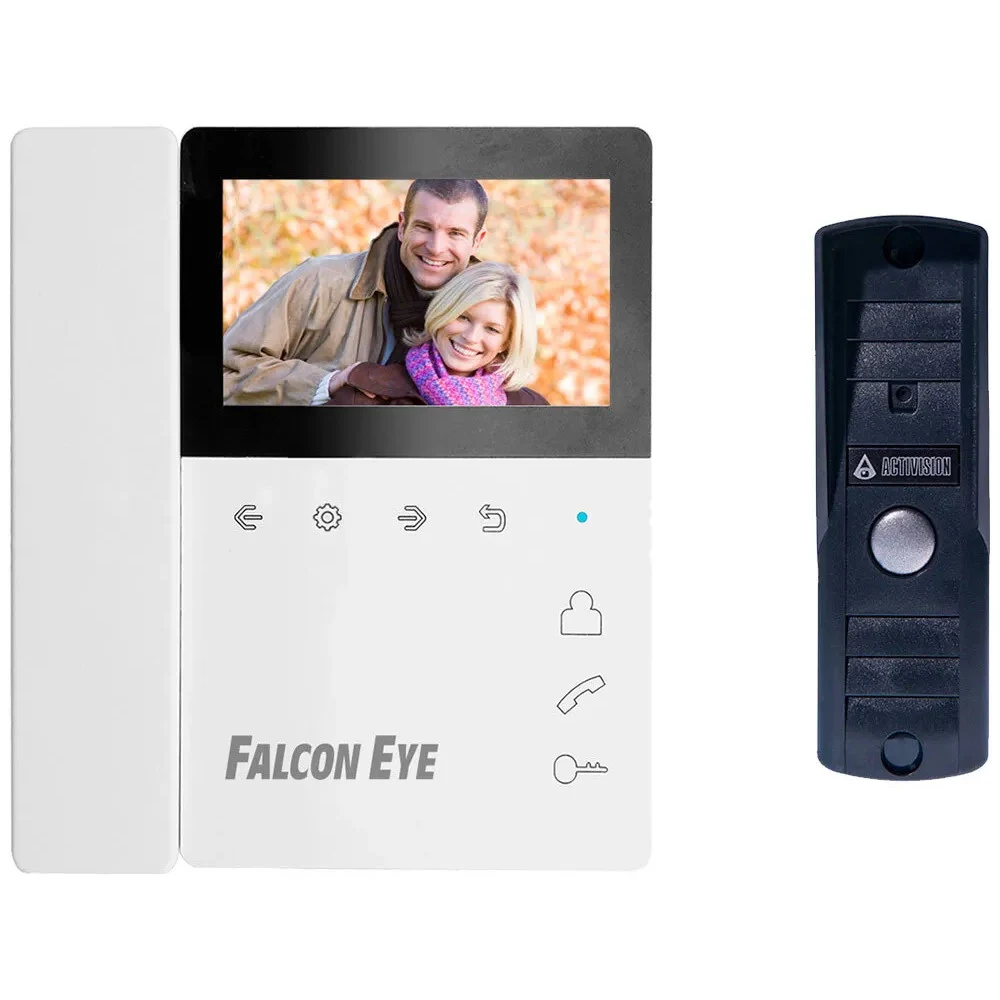 Видеодомофон Falcon Eye Lira + AVP-505 (PAL) Темно-Серый ассорти