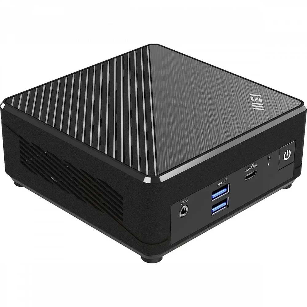 Неттоп MSI Cubi N ADL S-281XRU N100 (0.8) 8Gb SSD256Gb UHDG без ОС 2xGbitEth WiFi BT 65W черный (9S6-B0A921-281)