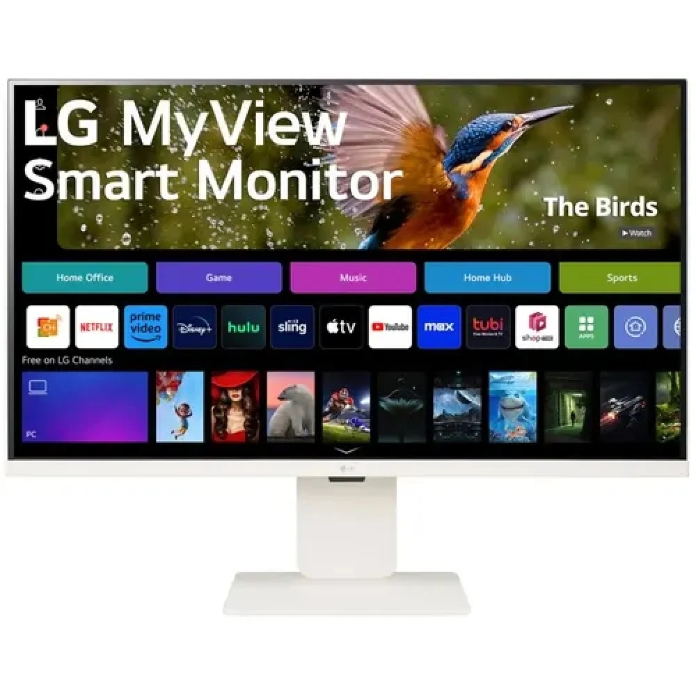 Монитор LG LCD 32SR83U-W/ LG MyView 32SR83U-W 31.5'' 4K UHD Smart Monitor, IPS, 400cd/m2, 16:9, 5мс (GtG), 60Hz, 178/178, speakers 5Wx2, внешний БП, USB Type-C, 2xHDMI, USB, VESA 100x100 mm, HAS, we