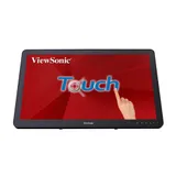 Viewsonic 23.6" TD2430 Touch VA LED, 1920x1080, 10ms, 250cd/m2, 50Mln:1, 178°/178°, VGA, HDMI, DP, USB*2, колонки, Tilt, VESA(100x100), Black