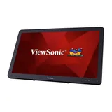 Viewsonic 23.6" TD2430 Touch VA LED, 1920x1080, 10ms, 250cd/m2, 50Mln:1, 178°/178°, VGA, HDMI, DP, USB*2, колонки, Tilt, VESA(100x100), Black