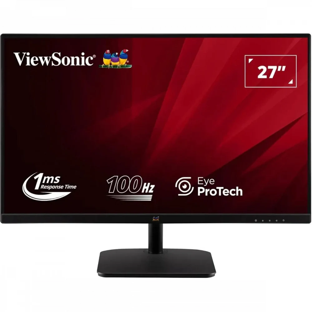 Монитор ViewSonic 27" VA2732-H-2 черный IPS LED 1ms 16:9 HDMI матовая 1300:1 250cd 178гр/178гр 1920x1080 100Hz VGA FHD 4.1кг