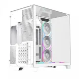 Компьютерный корпус, Gamemax, Infinity Pro WH, 14100903091, Mid Tower, ATX/m-ATX/ITX, USB 3.0*1/ Type-C*1/ HD Audio, 5*120мм ARGB вентиляторы, Высота процессорного кулера 160мм, Длина VGA 400мм, Кол