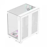 Компьютерный корпус, Gamemax, Infinity Pro WH, 14100903091, Mid Tower, ATX/m-ATX/ITX, USB 3.0*1/ Type-C*1/ HD Audio, 5*120мм ARGB вентиляторы, Высота процессорного кулера 160мм, Длина VGA 400мм, Кол