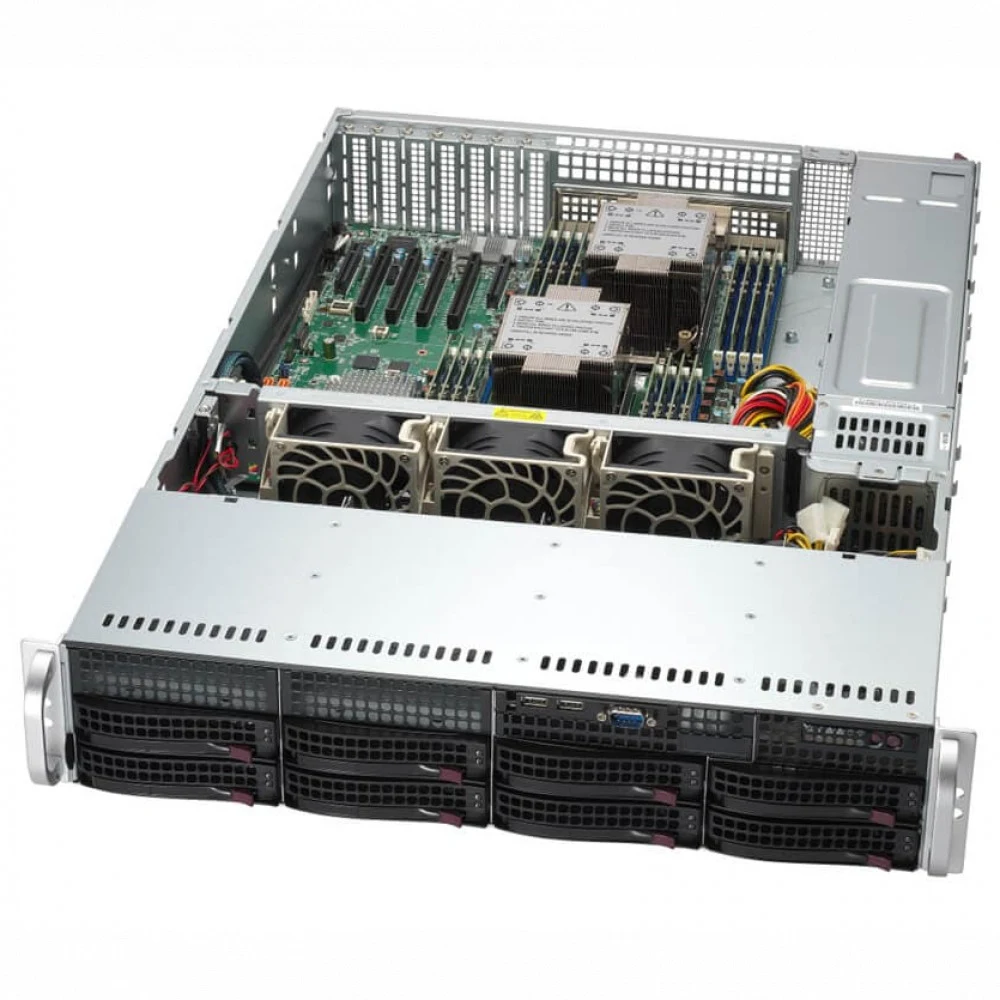 Серверная платформа Supermicro SYS-621P-TR, 1 Xeon 6530/1x 32GB DDR5/1x 4TB HDD SATA