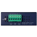 Коммутатор, Planet, IGS-801T, Промышленный, 8 портов 10/100/1000T RJ45, Корпус металл