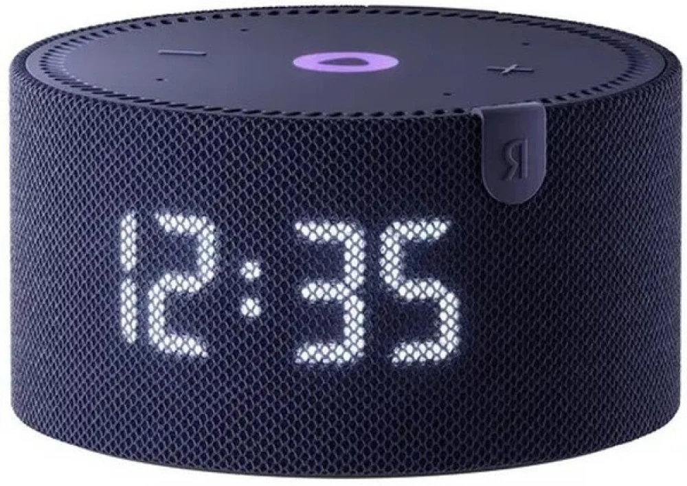 Умная колонка Yandex Станция Новая Станция Мини с часами Алиса синий 10W 1.0 BT 10м (YNDX-00020B)