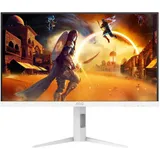 AOC Q27G4/WS 27" 2560x1440, IPS, 200Hz, 80M:1, 450cd, 0.3 ms, HDMI 2.0, DisplayPort 1.4, Height adj 130, pivot, VESA 100, 3Y, White/Silver