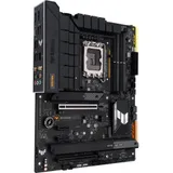 ASUS TUF GAMING H770-PRO WIFI (Socket 1700,ATX,4xDDR5(128GB), DP/HDMI, 1xPCIe 5.0x16/1xPCIe 4.0x16/2xPCIe 4.0, 1xLAN (2.5GbE), Wi-Fi, BT, 4xSATA 6Gb/s, 4xM.2, 1xType-C, 6xUSB 3.2)