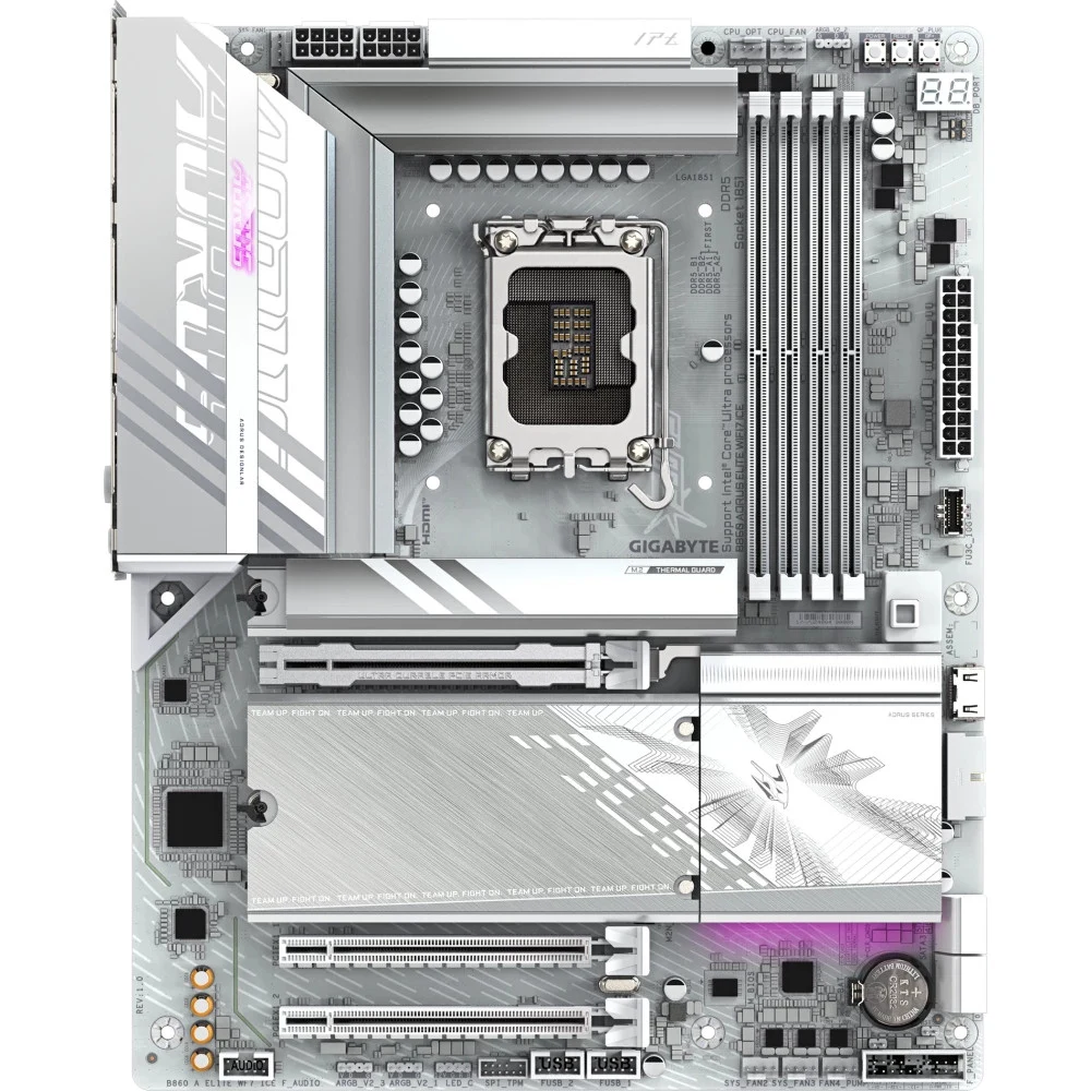 Материнская плата Gigabyte B860 AORUS ELITE WIFI7 ICE,