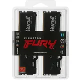 Память DDR5 2x8GB 5600MHz Kingston KF556C36BBEAK2-16 Fury Beast Black RGB RTL Gaming PC5-44800 CL36 DIMM 288-pin 1.25В kit single rank с радиатором Ret