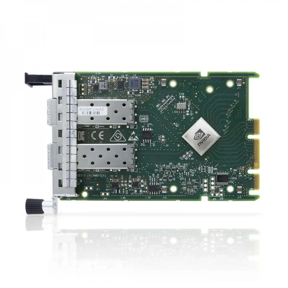 Серверный адаптер Dell Nvidia ConnectX-6 Lx Dual Port 10/25GbE SFP28, OCP NIC 3.0 [540-BDJL]