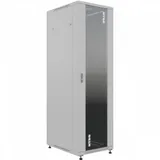 Шкаф серверный NTSS Премиум (NTSS-R42U6080GS) напольный 42U 600x800мм пер.дв.стекл металл 900кг серый 710мм 87.7кг 1987мм IP20 сталь