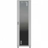 Шкаф серверный NTSS Премиум (NTSS-R42U6080GS) напольный 42U 600x800мм пер.дв.стекл металл 900кг серый 710мм 87.7кг 1987мм IP20 сталь