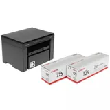 Монохромное лазерное МФУ, Canon, i-SENSYS MF3010 BUNDLE, 5252B034AA, Лазерное, A4, 18 стр./мин. (А4), Подача 150 листов, Планшетный сканер, до 18 изобр./мин., 1-символьный светодиод, 64 МБ RAM, USB