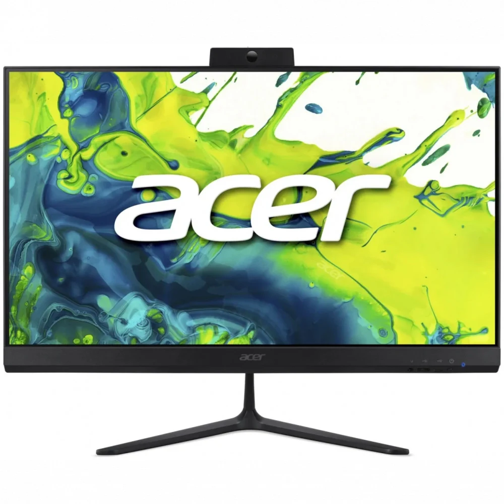 Моноблок Acer Aspire C24-2G (Black) / Core 5 120U / 16 ГБ DDR4 3200 / 512 ГБ / 23.8" FullHD 120 Гц / 2MP FHD / wls / 65 Вт, внешний/Без ОС