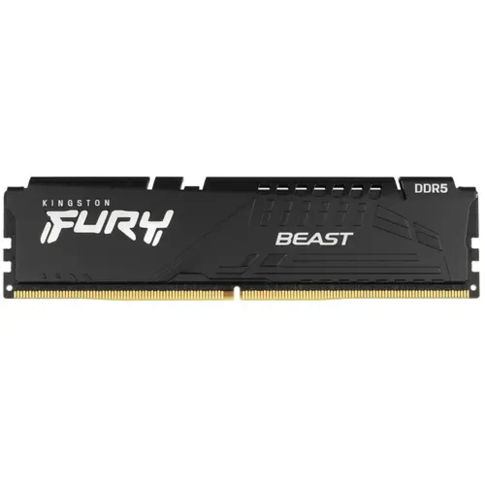Память DDR5 8GB 6000MHz Kingston KF560C36BBE-8 Fury Beast Black Expo RTL Gaming PC5-48000 CL36 DIMM 288-pin 1.35В single rank с радиатором Ret