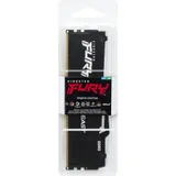 Память DDR5 8GB 5600MHz Kingston KF556C36BBEA-8 Fury Beast Black Expo RGB RTL Gaming PC5-44800 CL36 DIMM 288-pin 1.25В single rank с радиатором Ret