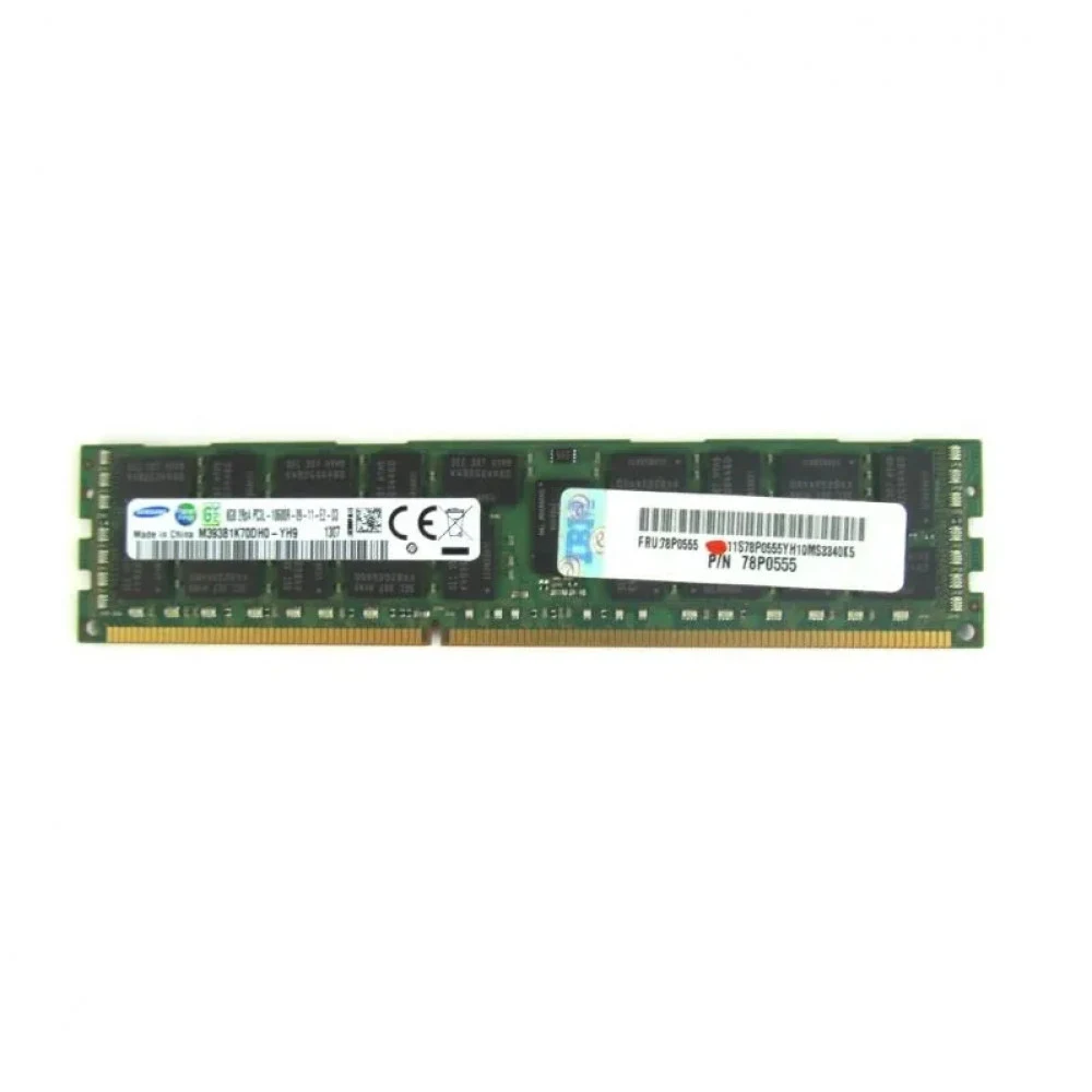 Оперативная память IBM 16GB (2x 8GB) 1066MHz DDR3 ECC RDIMM [78P0555], 78P0555