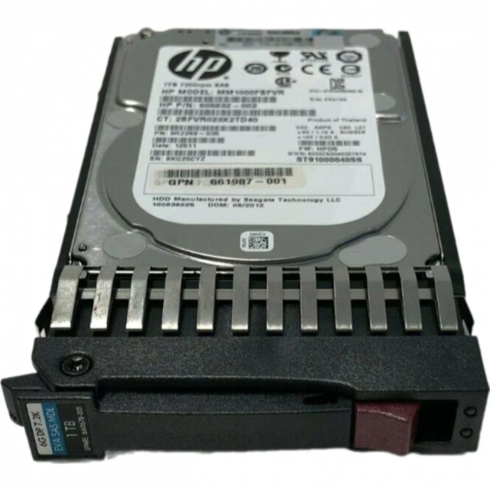 Жесткий диск HP M6625 1TB 6G SAS 7.2K SFF HDD [QK764A], QK764A 605832-002 MM1000FBFVR 660678-001