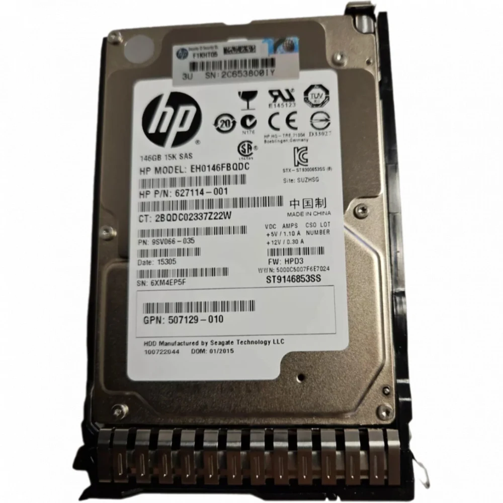 Жесткий диск HP 146GB 15K 6G SAS SFF [E2D54A], E2D54A EH0146FBQDC EH0146FCBVB 730707-001