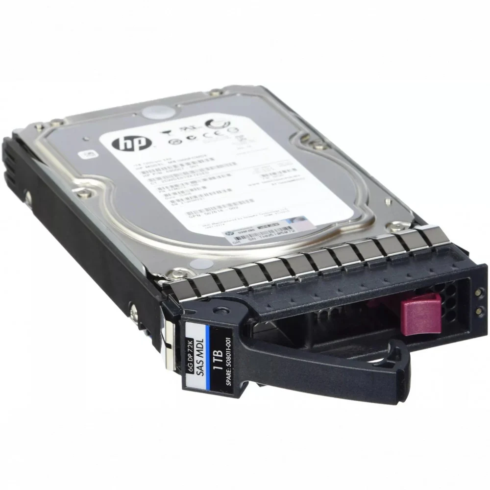 Жесткий диск HP 1TB 3.5 LFF 6G SAS [507614-B21], 507614-B21 508011-001 461289-001 375874-022 461134-002 537786-001 DB1000BABFF MB1000BAWJP MB1000FAMYU MB1000FBZPL 461134-003 649327-001 507613-001 53
