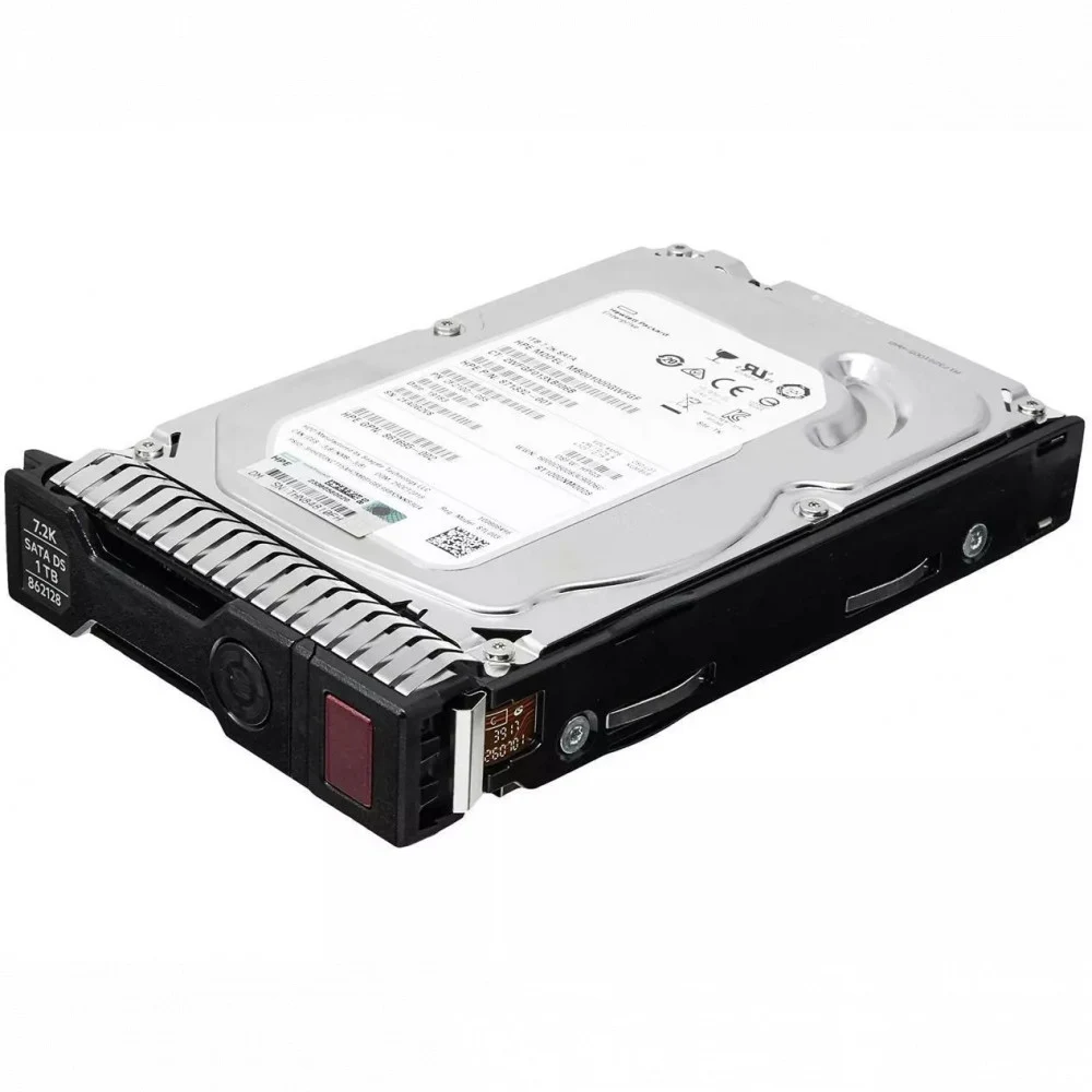HPE 1TB 3.5"(LFF) SATA 7,2k 6G Hot Plug SC Midline (for HP Proliant Gen9, DL360/DL380/DL385 Gen10 servers & D3000) analog 657750-B21