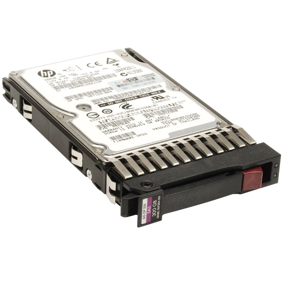 HP 300GB 12G SAS 15K rpm SFF (2.5-inch) Hot Plug w Smart Drive SC DS Enterprise HDD (for HP Proliant Gen9/Gen10 servers) (870753-B21 / 870792-001 / 870792-001B)