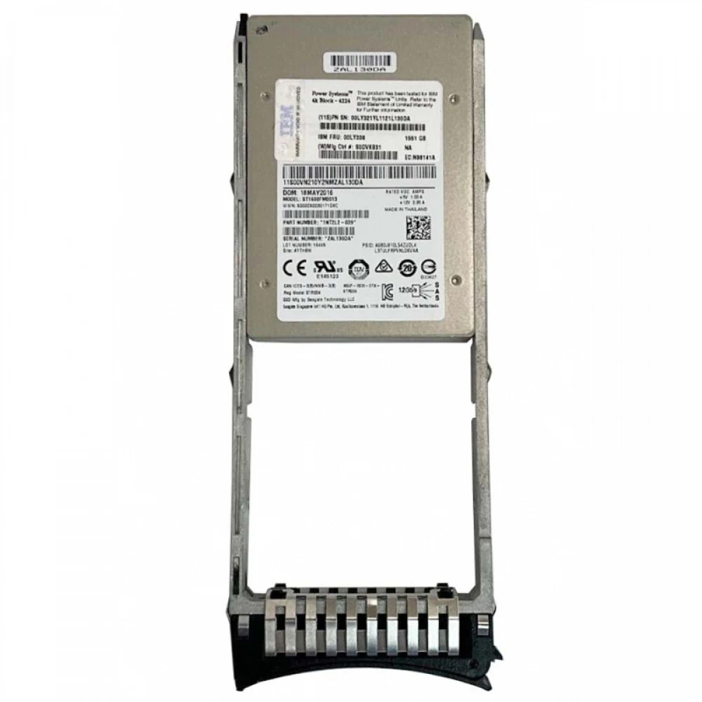 Жесткий диск IBM 1.55TB SAS SFF-2 SSD [00LY338], 00LY338