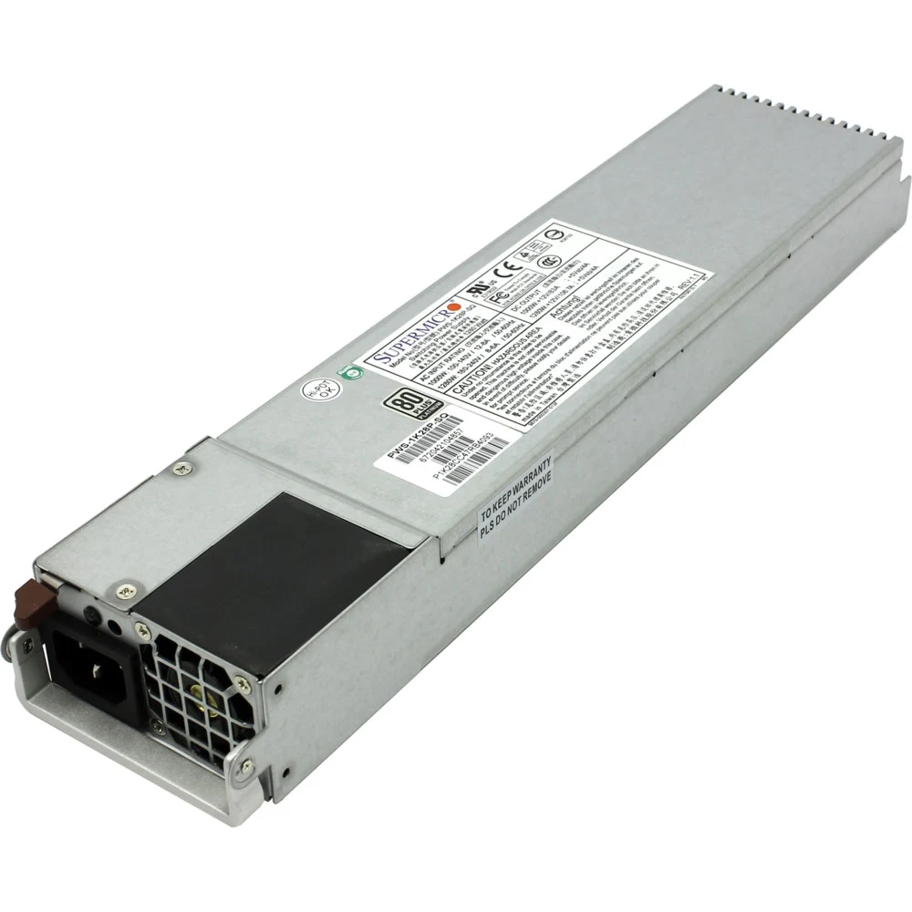 Блок питания Supermicro 1280W 1U Redundant Power Supply [PWS-1K28P-SQ], шт